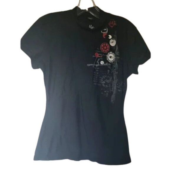 Oakley Performance Top Size L short sleeve fitted Running Biking - Picture 4 of 8